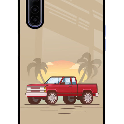 Desert Classic Drive Realme 6/6i Glass Case