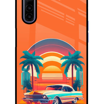 Palm Drive 80s Realme 6/6i Glass Case