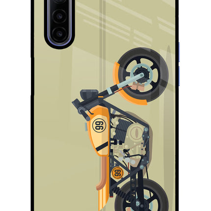 Vertical Speedster Realme 6/6i Glass Case