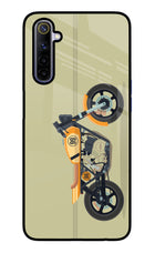 Vertical Speedster Realme 6/6i Glass Case