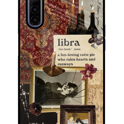 Libra Zodiac Realme 6/6i Glass Case