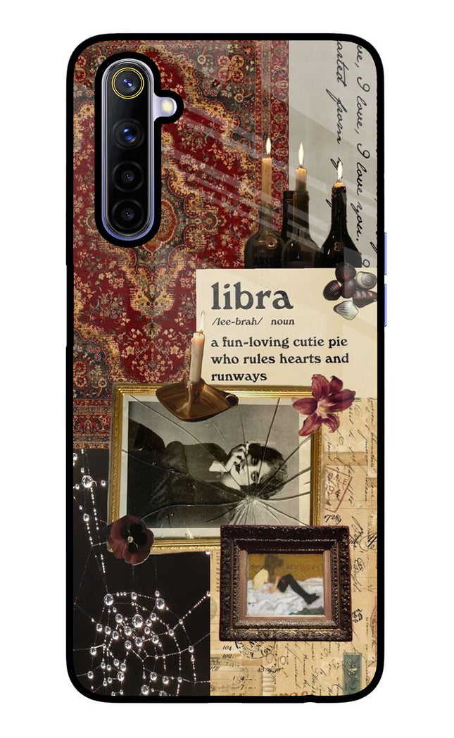 Libra Zodiac Realme 6/6i Glass Case