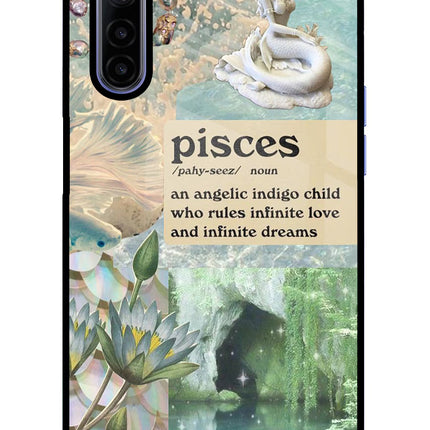 Pisces Zodiac Realme 6/6i Glass Case
