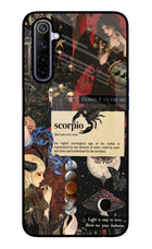 Scorpio Zodiac Realme 6/6i Glass Case