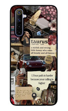 Taurus Zodiac Realme 6/6i Glass Case