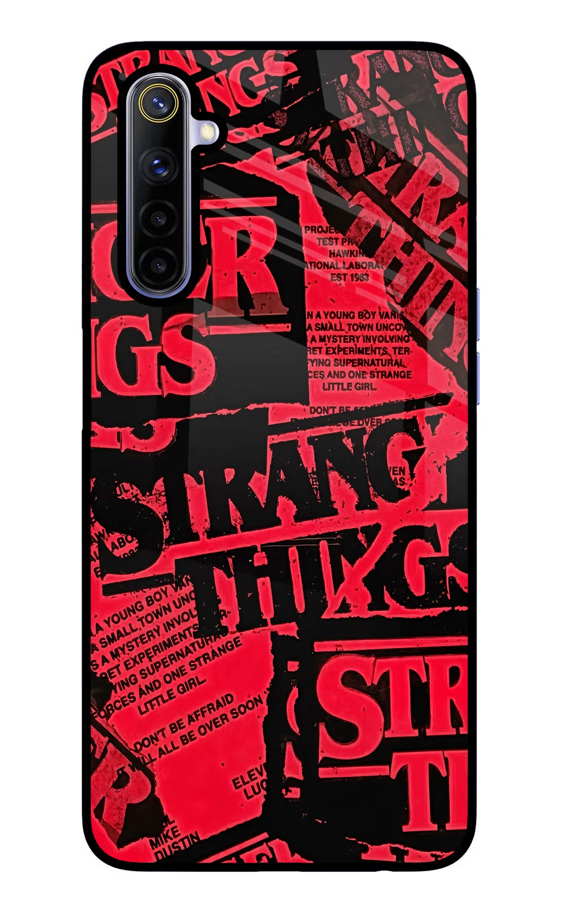Ordinary Things Realme 6/6i Glass Case Back Cover by Casekaro