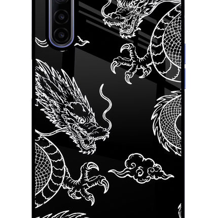 Twin Dragons Realme 6/6i Glass Case