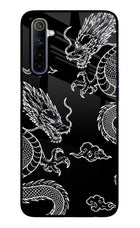 Twin Dragons Realme 6/6i Glass Case