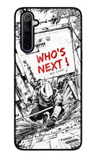 Who's Next Realme 6/6i Glass Case