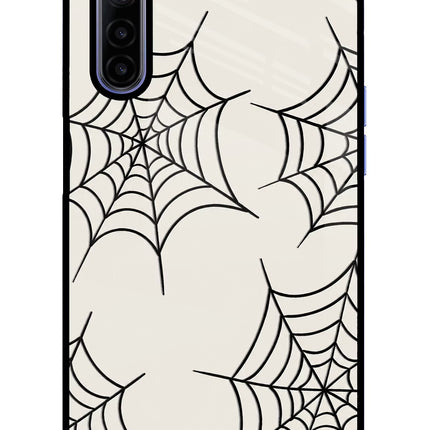 Spider Web Realme 6/6i Glass Case