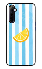 Summer Lemon Realme 6/6i Glass Case
