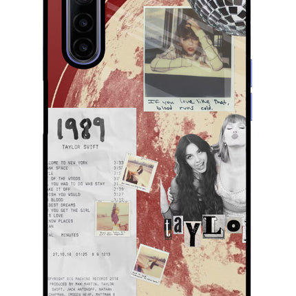 Taylor Swift Realme 6/6i Glass Case
