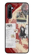 Taylor Swift Realme 6/6i Glass Case