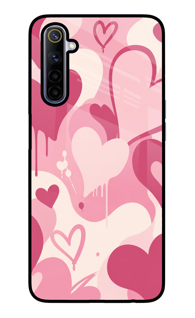 Hearty case Realme 6/6i Glass Case