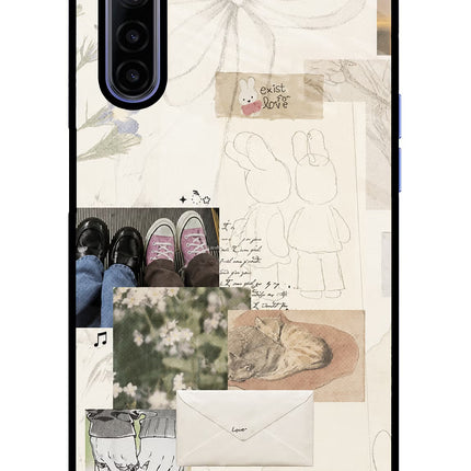 Soft Aesthetic Realme 6/6i Glass Case