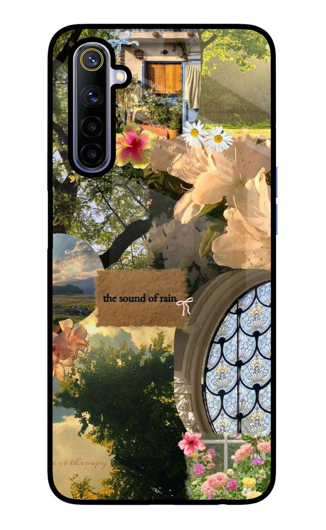 Rain Realme 6/6i Glass Case