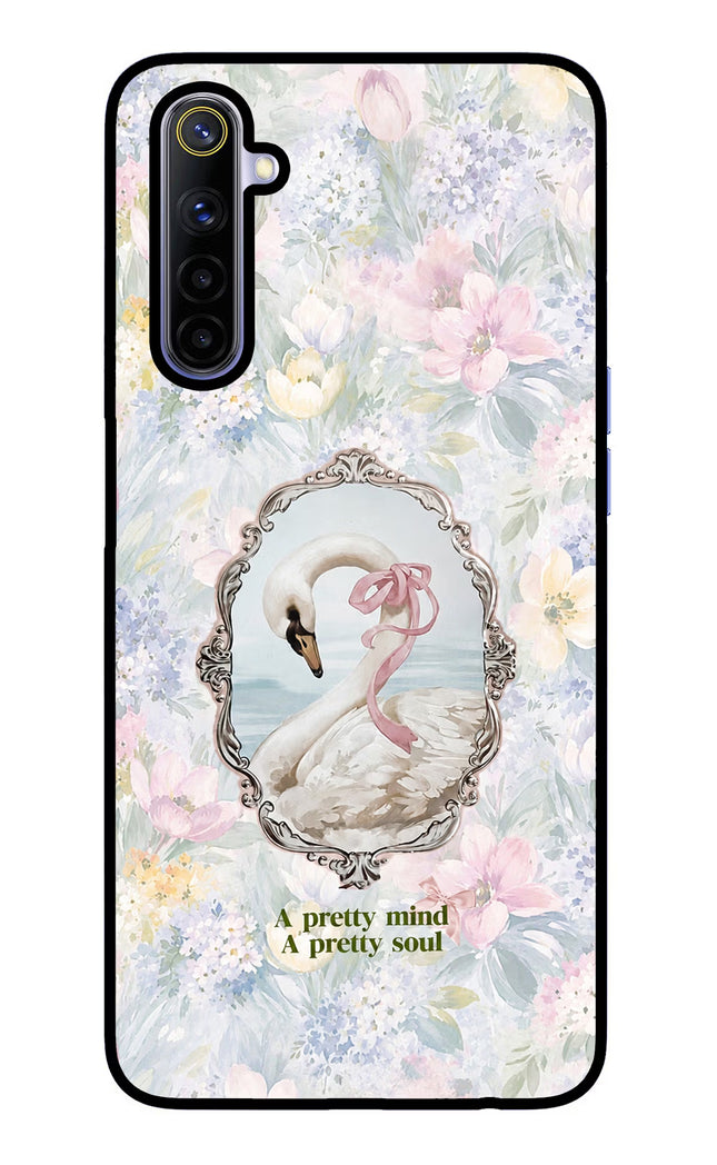 Pretty Mind Pretty Soul Realme 6/6i Glass Case