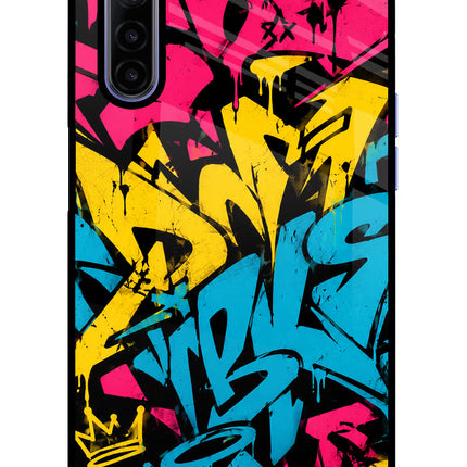 Graffiti Vibe Realme 6/6i Glass Case