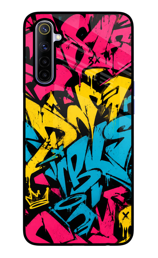Graffiti Vibe Realme 6/6i Glass Case