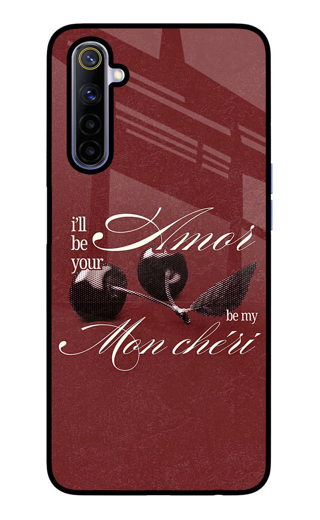 Velvet Cherry Realme 6/6i Glass Case