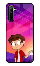 Marco Sunset Realme 6/6i Glass Case