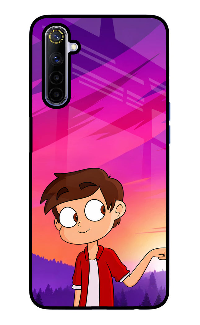 Marco Sunset Realme 6/6i Glass Case