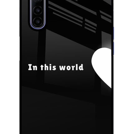 This World Realme 6/6i Glass Case Back Cover by Casekaro
