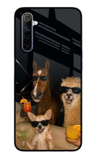 Party Squad Realme 6/6i Glass Case