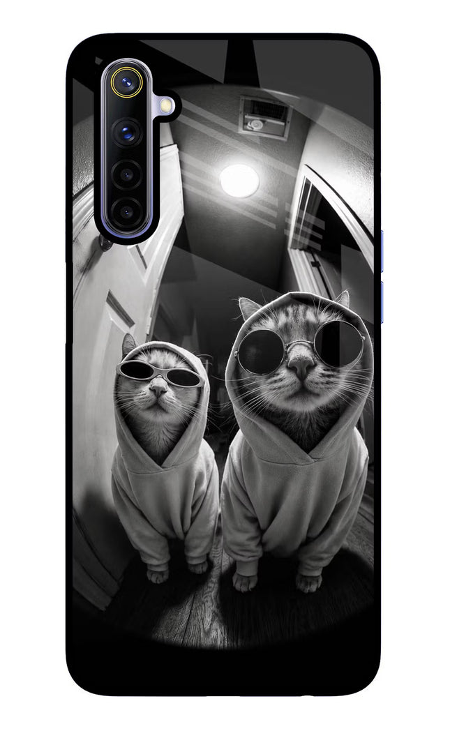 Hood Cats Realme 6/6i Glass Case