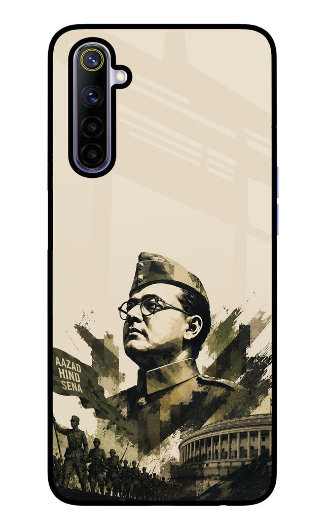 Netaji Rising Realme 6/6i Glass Case