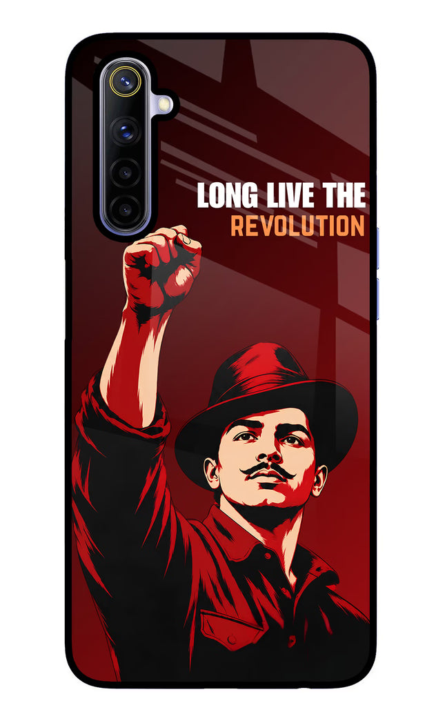 Bhagat Singh Revolution Realme 6/6i Glass Case