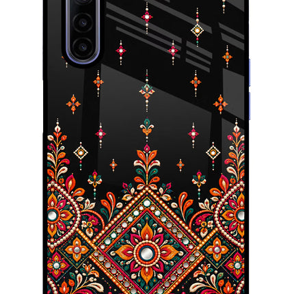 Noir Mehfil Realme 6/6i Glass Case