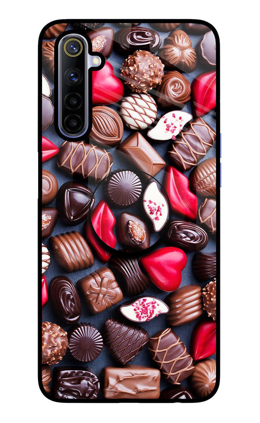 Chocolates Realme 6/6i Glass Case