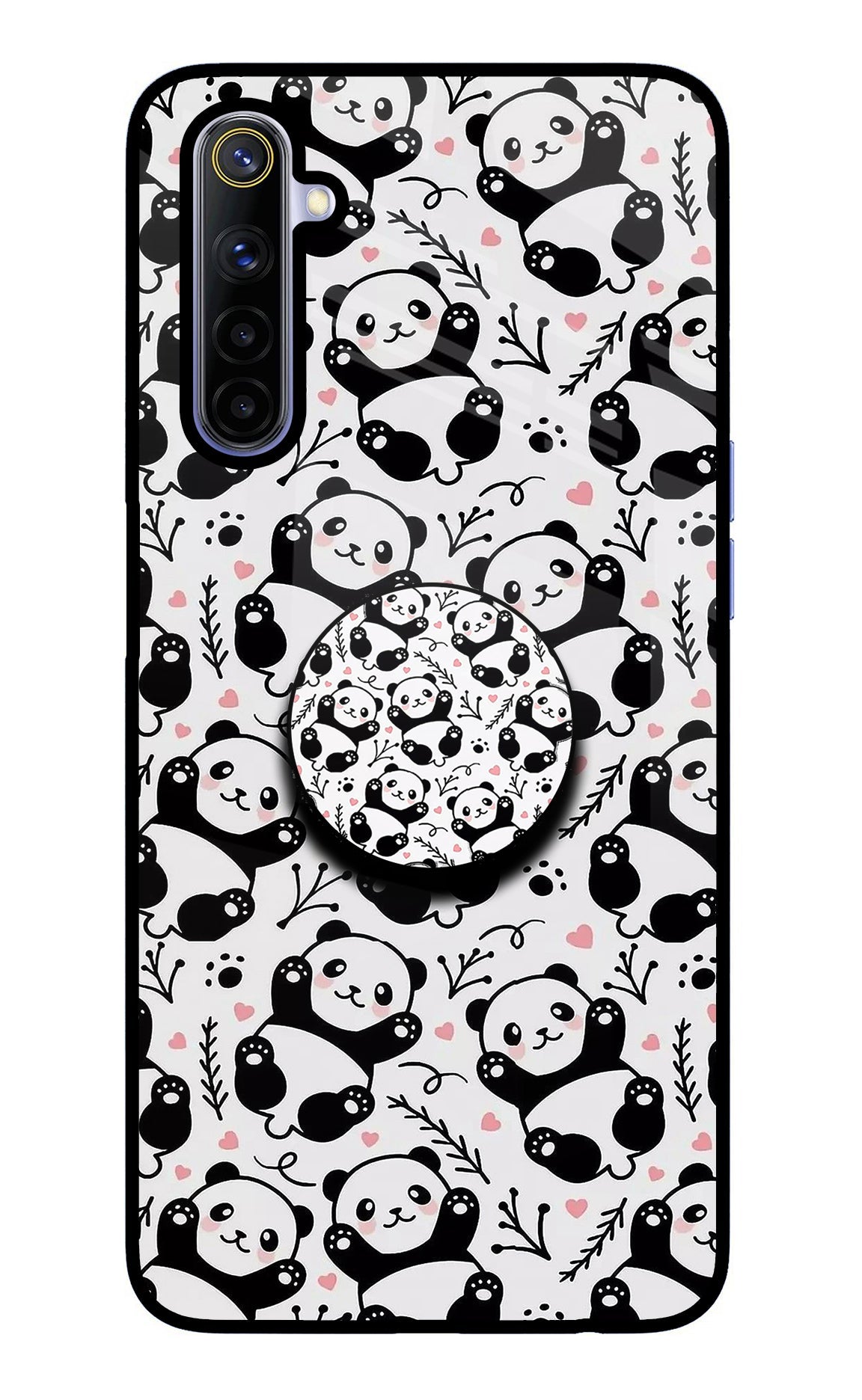 Cute Panda Realme 6/6i Pop Case