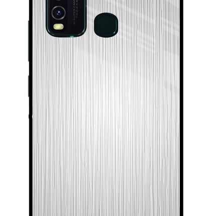 Wooden Grey Texture Vivo Y30/Y50 Glass Case