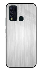 Wooden Grey Texture Vivo Y30/Y50 Glass Case