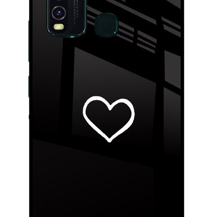 Heart Vivo Y30/Y50 Glass Case