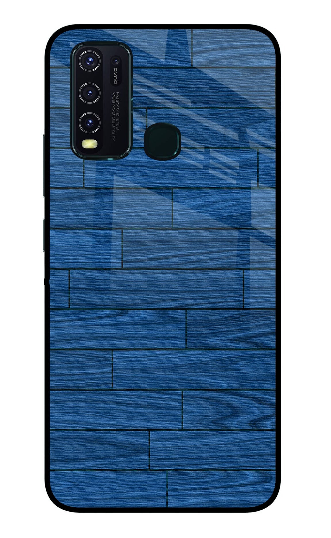 Wooden Texture Vivo Y30/Y50 Back Cover