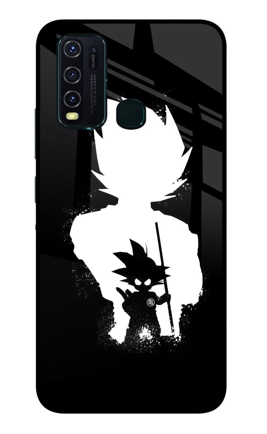 Goku Shadow Vivo Y30/Y50 Glass Case