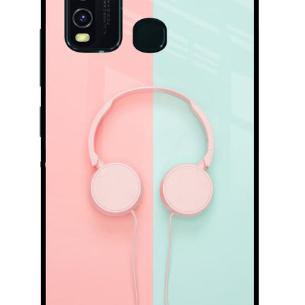 Music Lover Vivo Y30/Y50 Glass Case Back Cover by Casekaro