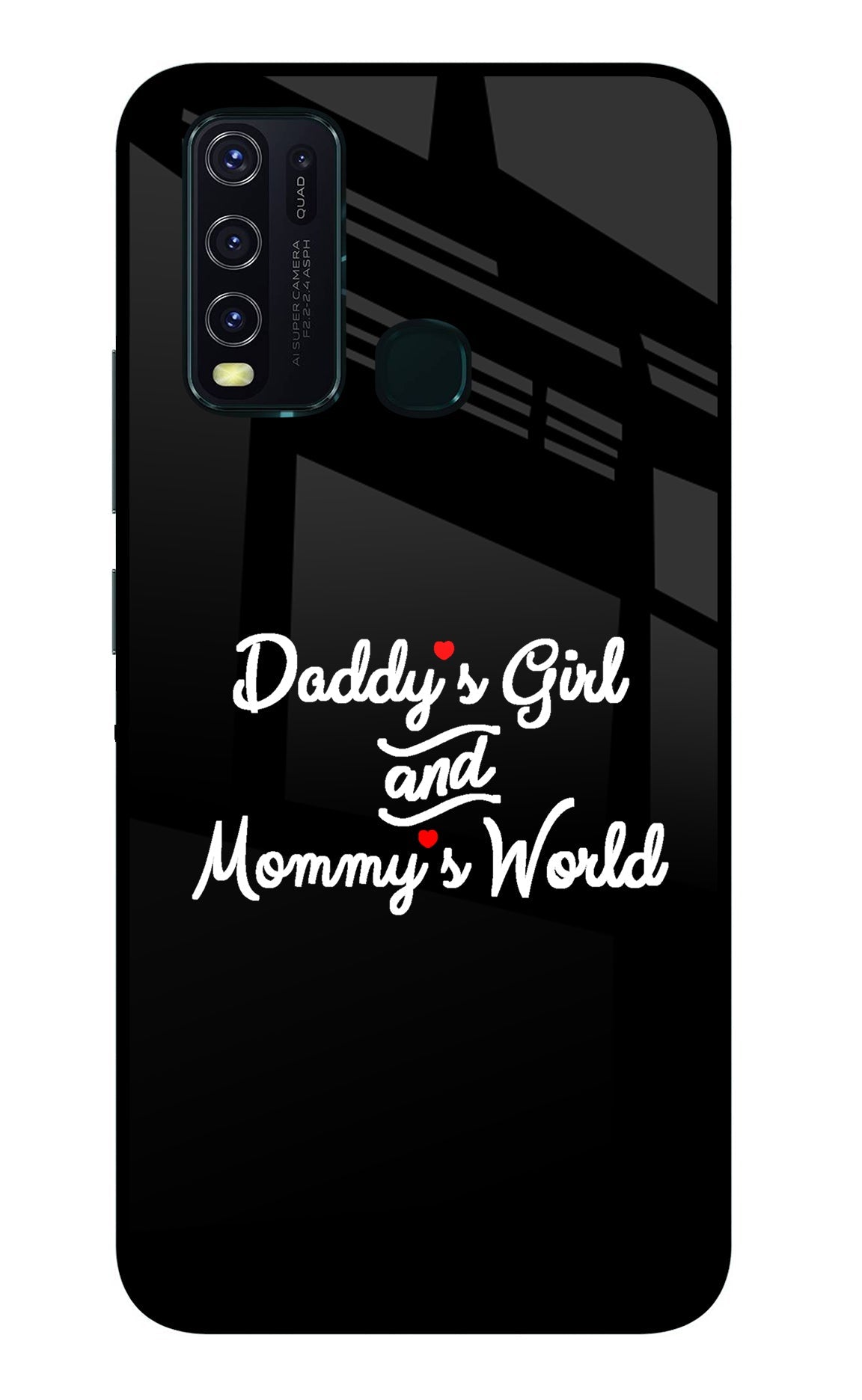 Daddy's Girl and Mommy's World Vivo Y30/Y50 Back Cover