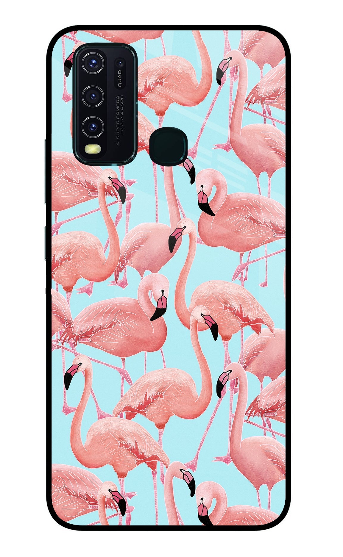 Flamboyance Vivo Y30/Y50 Glass Case