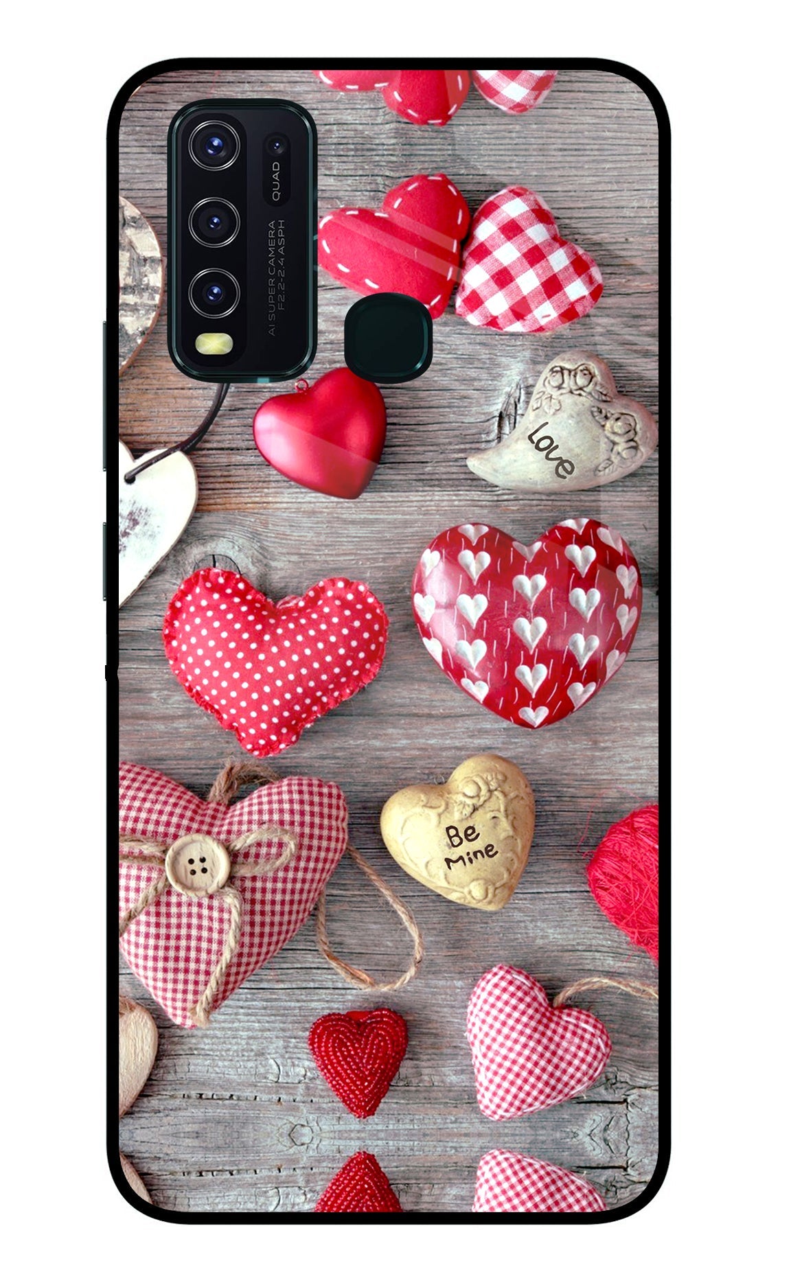 Love Wallpaper Vivo Y30/Y50 Back Cover