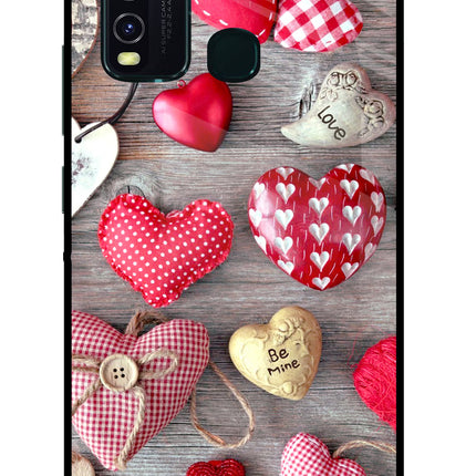 Love Wallpaper Vivo Y30/Y50 Glass Case Back Cover by Casekaro