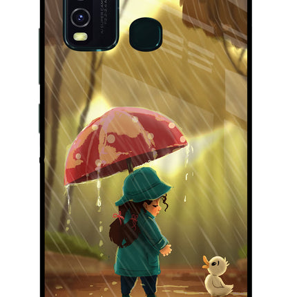 Rainy Day Vivo Y30/Y50 Glass Case