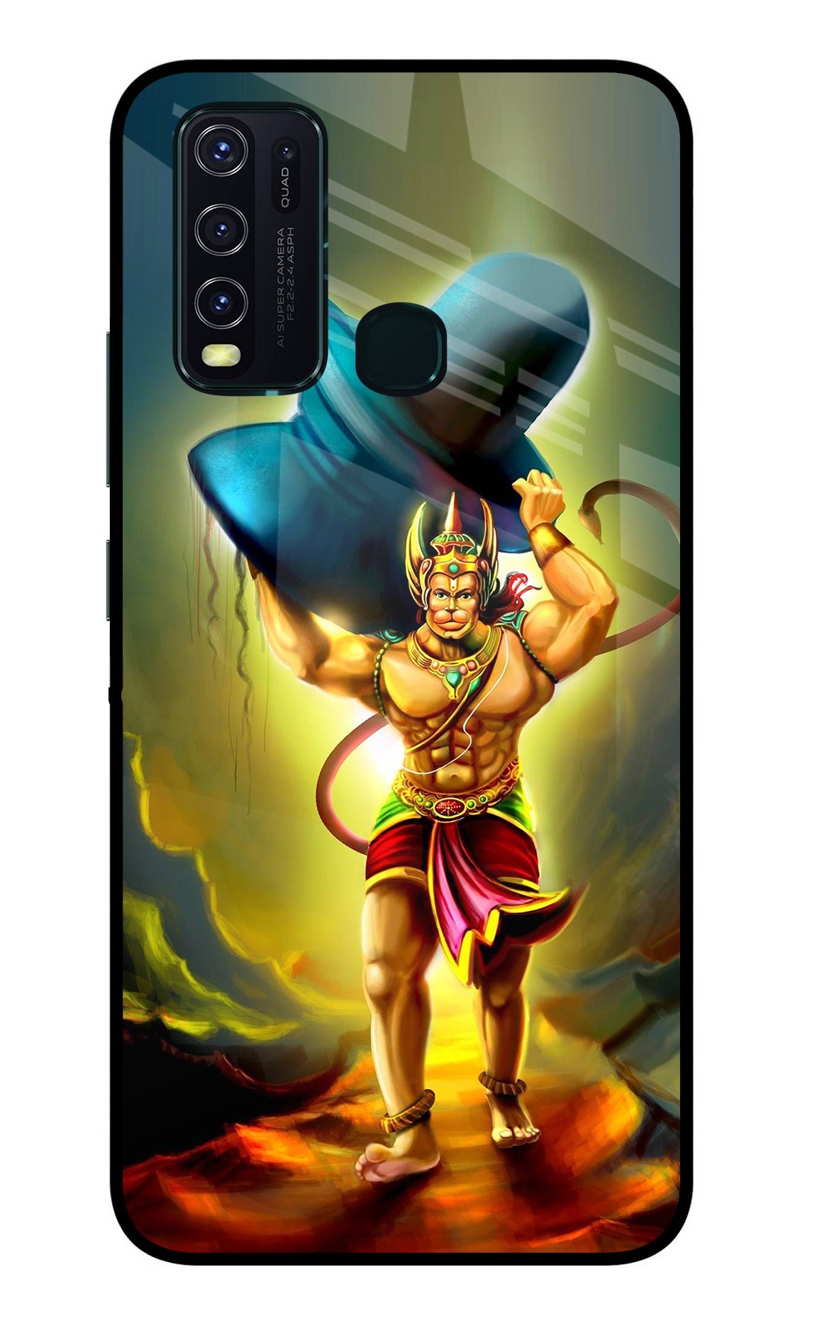 Lord Hanuman Vivo Y30/Y50 Back Cover