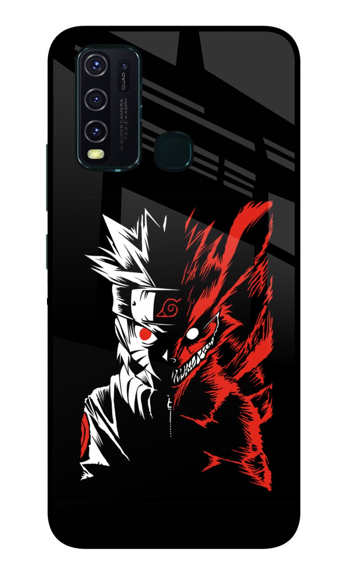 Naruto Two Face Vivo Y30/Y50 Glass Case