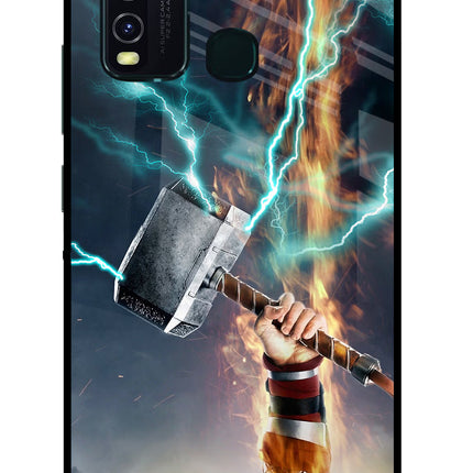 Thor Hammer Mjolnir Vivo Y30/Y50 Glass Case