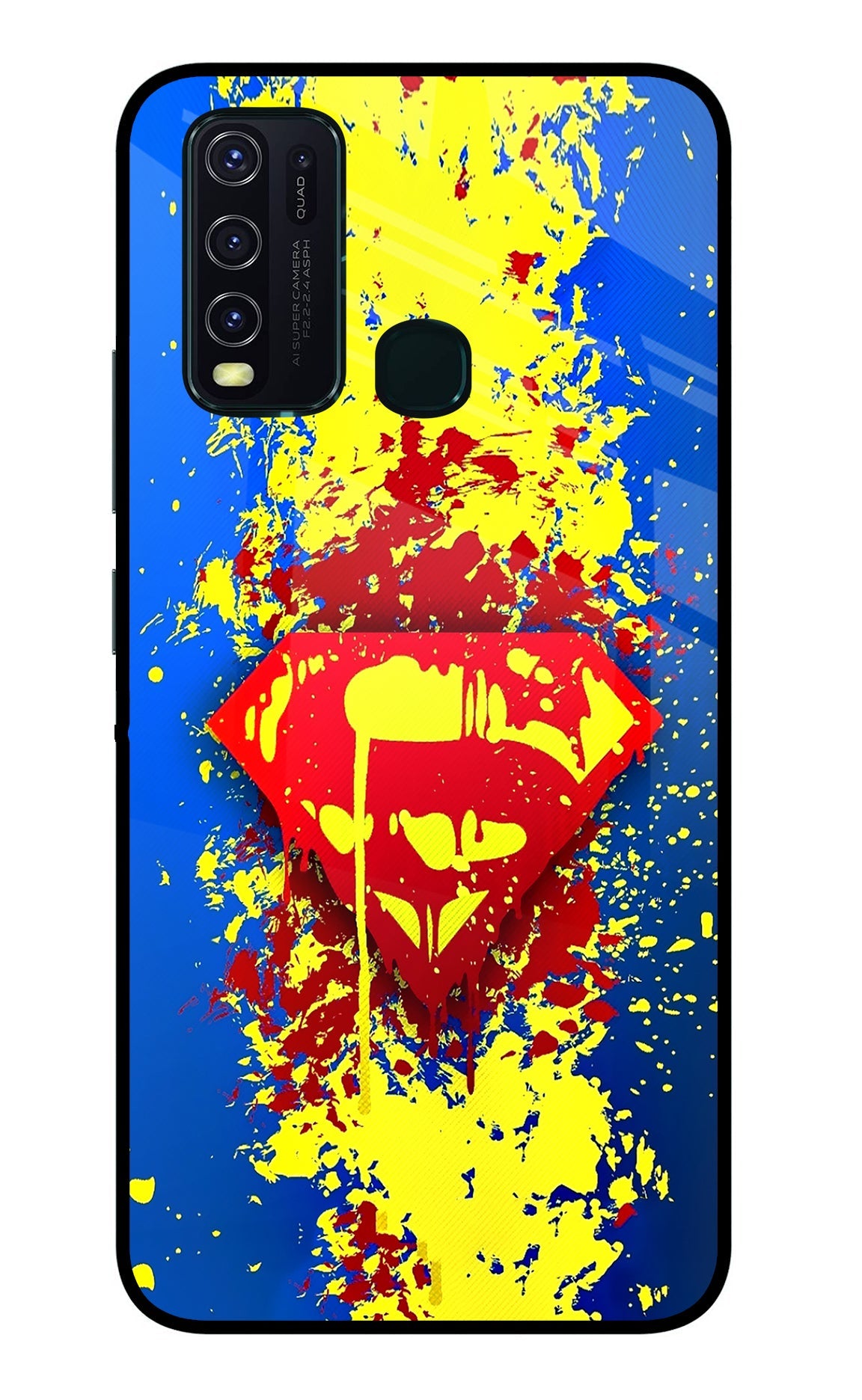 Superman logo Vivo Y30/Y50 Back Cover