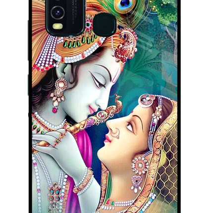 Lord Radha Krishna Vivo Y30/Y50 Glass Case
